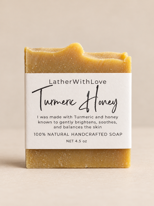 Turmeric Honey Soap