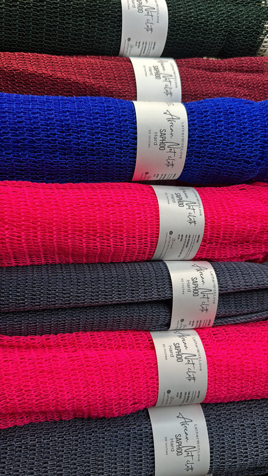 Sapo (African Net Cloth) - Hard