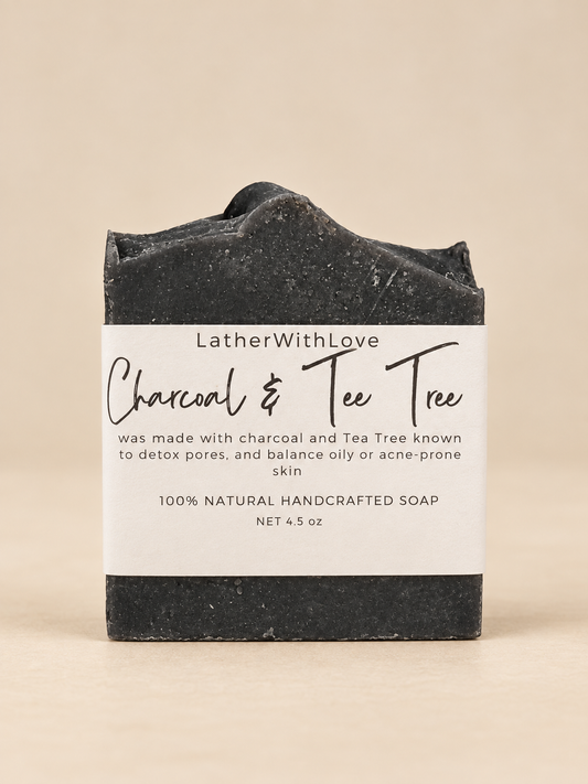 Charcoal and Tea Tree Soap