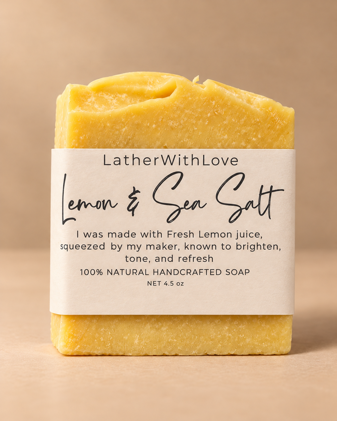 Lemon Sea Salt Soap