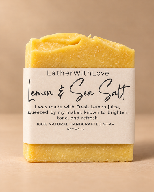 Lemon Sea Salt Soap